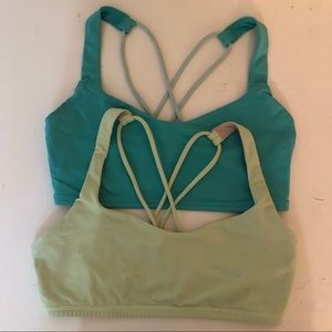 Set of 2 Lululemon Free To Be Bras